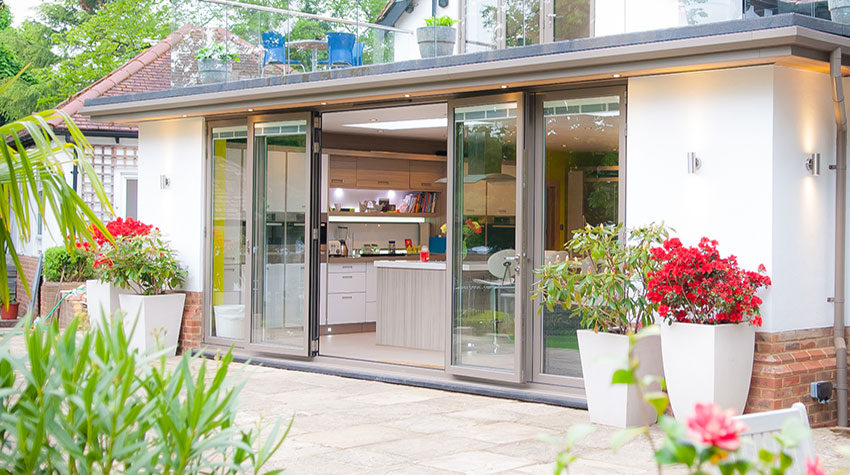 Showroom Bifold Doors