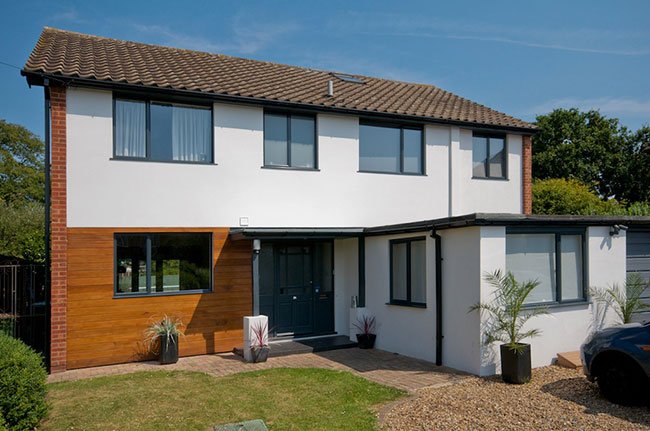 Coloured Window Frames in Surrey