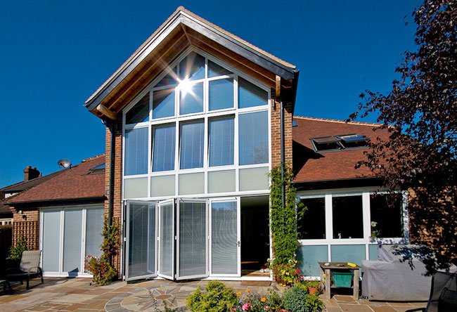 Aluminium Bi folding Doors Warlingham, UK