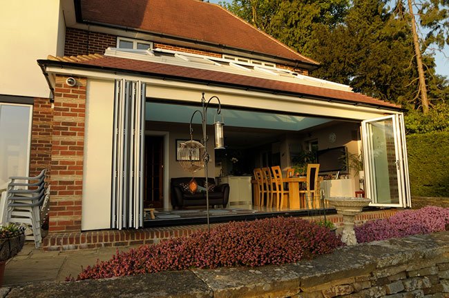 Surrey Bifolding Glass Doors