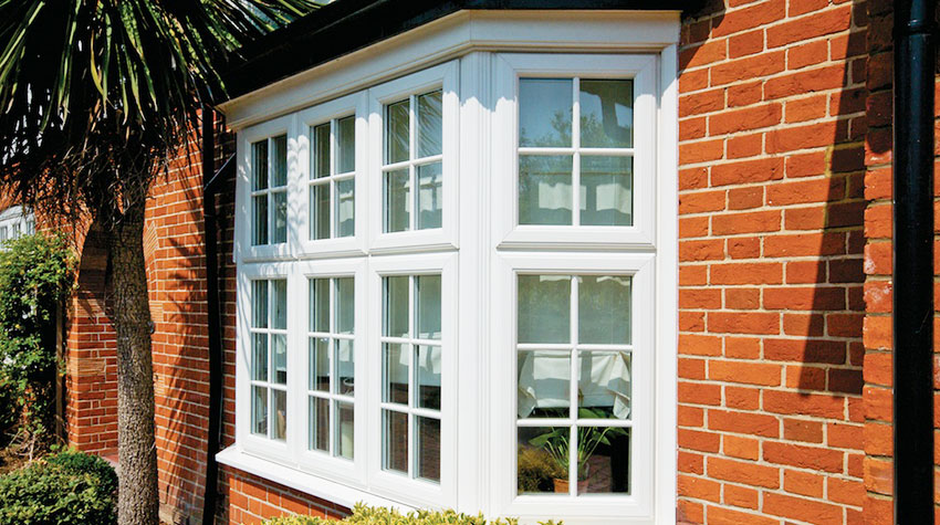 PVC Windows Wood Effect