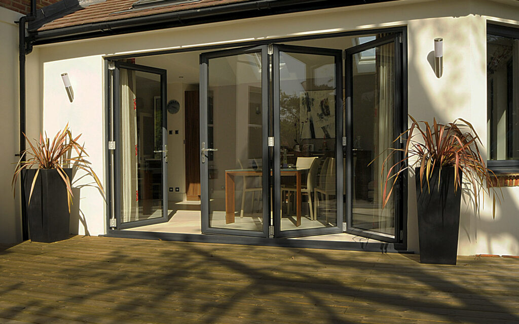Aluminium Bi folding Doors UK Surrey Windows & Doors Ltd